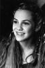 A Black White Photo Of Larisa Oleynik