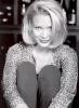A Black White Photo of Laurie Holden
