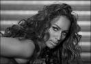 A Black White Photo of Leona Lewis