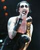A scary pic of Marilyn Manson