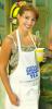 Ada Nicodemou in white apron
