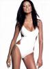 Adriana Lima in a white swim suit Adriana Lima in a white swim suit