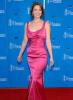 Alana De La Garza in a pink dress