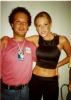 Alessia Marcuzzi With Friend