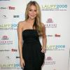 Alexa Vega in a black dress