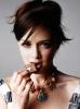 Alexis Bledel eating chocolate