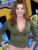 Alyson Hannigan in a green top