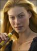 Alyssa Sutherland Eating Chocolate