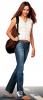 Amanda Bynes Standing with a bag on her shoulder