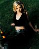 Amanda Detmer looking sexy in black