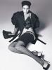 Amber Valletta on the Floor
