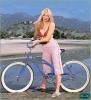 Amy Smart on the Bicycle