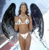 An angelic look of Naomi on the Catwalk
