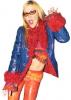 Anastacia Wearing Red Blue