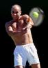 Andre Agassi Playing Badminton