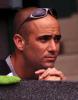 Andre Agassi With Glasses On His Head