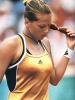 Anna Kournikova playing the game