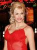 Anna Nicole Smith in red lingerie