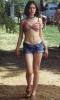 Anna Paquin In The Garden