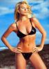 Annalise Braakensiek in short black bikini