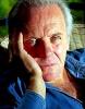 Anthony Hopkins Wearing Blue Shirt