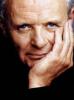 Anthony Hopkins With His Hand On His Cheeks