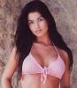 Ashley Lyn Cafagna Wearing Pink Bikni