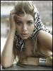 Ashley Olsen wearing a scarf