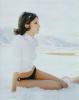 Astrid Munoz in white