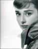 Audrey Hepburn With Collars Up