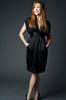 Autumn Reeser in a black dress