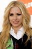 Avril Lavigne with Open Hair
