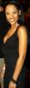 Bianca Lawson in a black dress