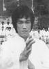Black and white picture of Bruce