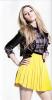 Blake Lively In Yellow Skirt