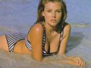 Bridget Hall on the beach