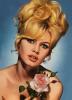 Brigitte Bardot with the Flower