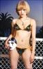 Brittany Murphy Posing with Mask