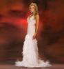 Carrie Prejean in a white dress Carrie Prejean in a white dress