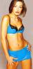 Cat Deeley in Blue Bikini