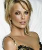 Charlize Theron resembling an angel
