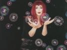 Cher Playing in Bubbles