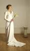 Christina Cole in sexy white dress