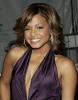 Christina Milian in a purple dress