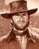 Clint Eastwood in cowboy getup