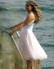 Colleen McLoughlin looking good in white dress