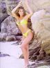 Daisy Fuentes in yellow bikini