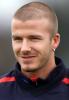 David Beckham smiling