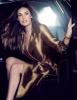 Demi Moore in an elegant dress