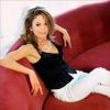 Diane Lane on a couch
